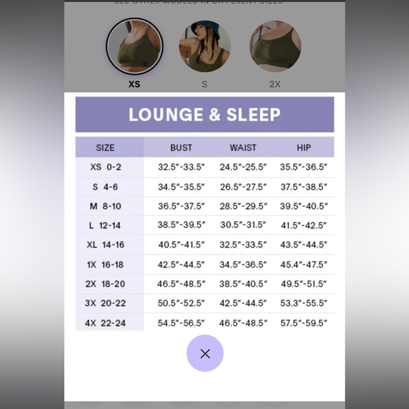 NWT Savage Fenty Fleece Bralette - Picture 6 of 6